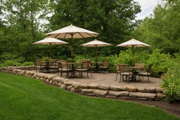 Outdoor restaurant seating layouts must protect ADA routes, server movement, and guest comfort outdoor visual