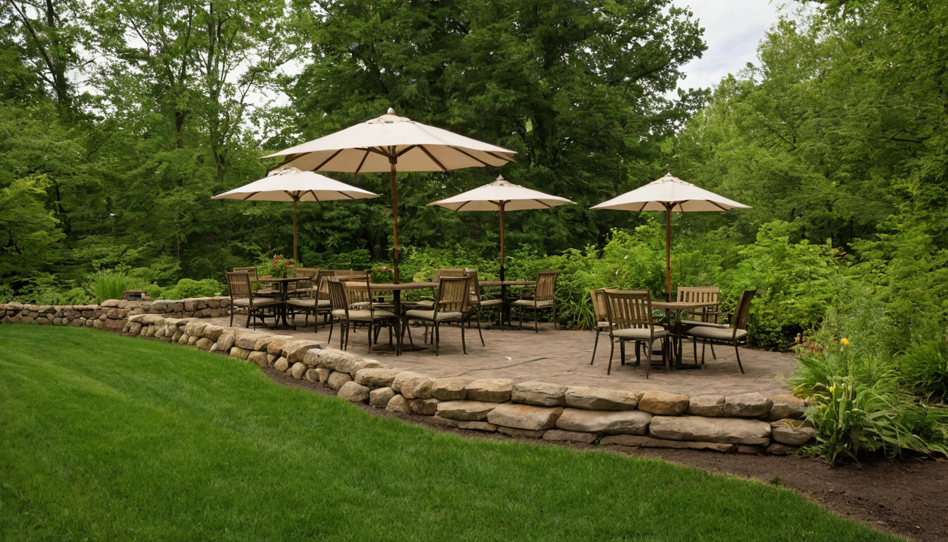 Outdoor restaurant seating layouts must protect ADA routes, server movement, and guest comfort outdoor visual