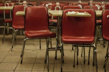Which diner chairs are suitable for high-turnover indoor restaurant service editorial visual