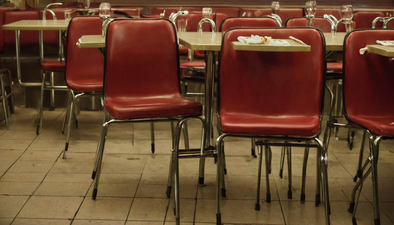 Which diner chairs are suitable for high-turnover indoor restaurant service editorial visual